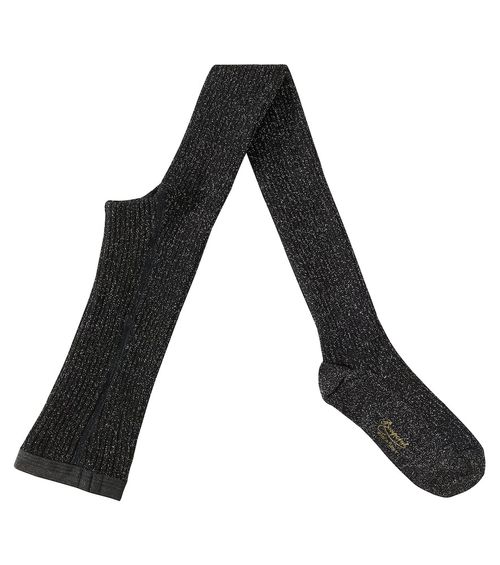 Bonpoint Thomini cotton-blend lamé socks