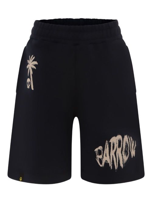 Palm tree-print shorts - Blue