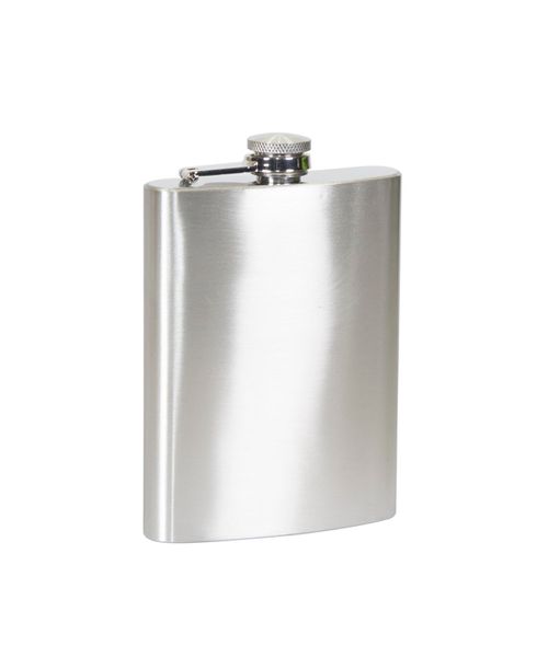 Stainless Steel Flask 8 Ounces - Steel base