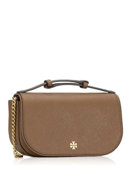 Tory Burch Emerson Top Handle Women's Saffiano Leather Crossbody Bag 