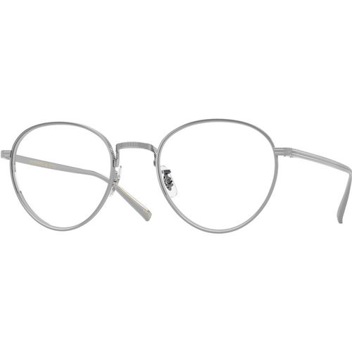 Oliver Peoples Herren Oliver Peoples OV1350T KESNER 5036 Optische Fassungen Titan Silber Transparent Pantos Norma