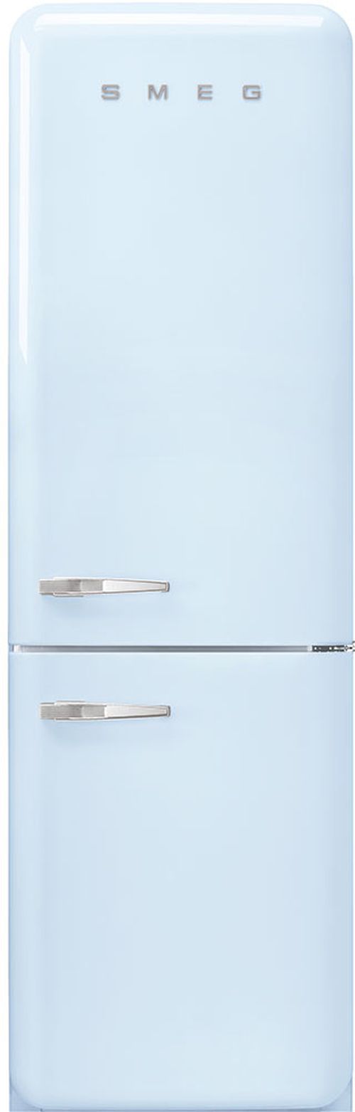 Smeg 24 Inch 50's Retro Design 24" Bottom Freezer Refrigerator FAB32URPB3