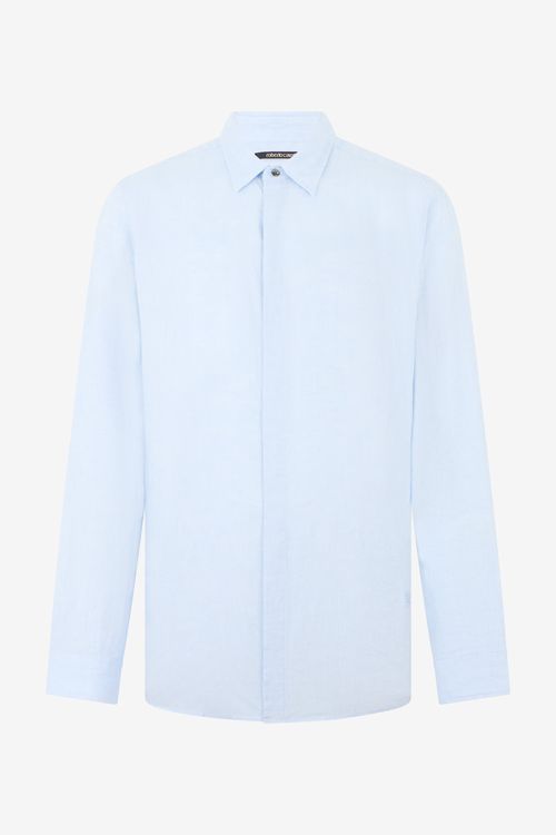 Light Blue Linen Shirt