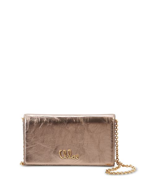 Iconic Leather Flap Wallet On Chain