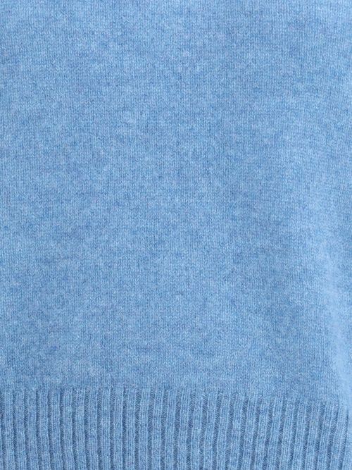 Crewneck Cashmere Sweater — Blue