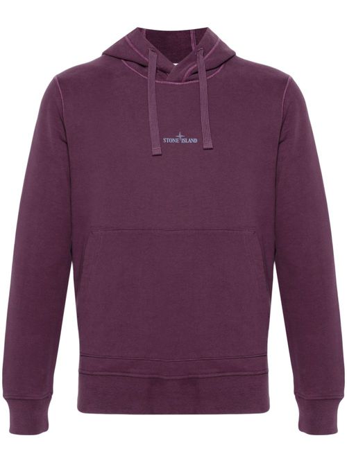 Cotton hoodie - Purple