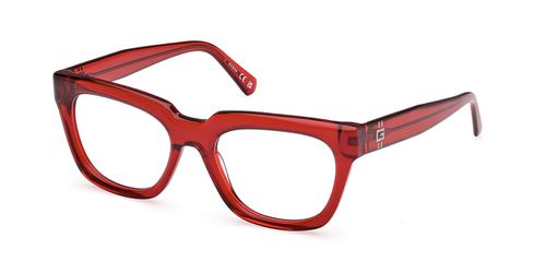 Guess GU50238 066 Men's Eyeglasses Red  53 - Blue Light Block Available