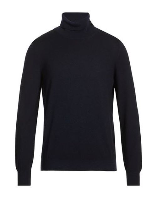 Man Turtleneck Midnight blue Size 40 Cashmere