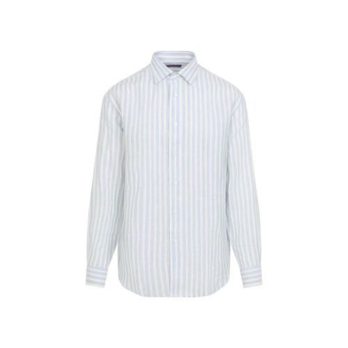 Light Blue Stripes Shirt
