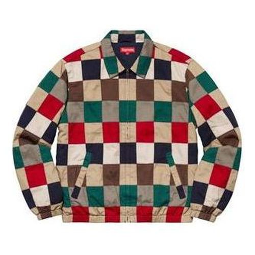 Patchwork Harrington Jacket 'Multi-Color'