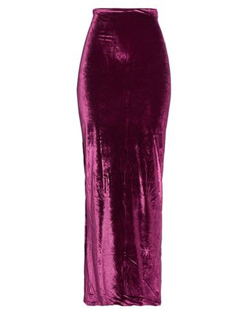 Woman Maxi skirt Plum Size ONESIZE Polyamide, Elastane
