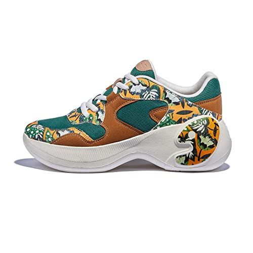 UIN Women's Travel Walking Shoes Art Painted Casual Lightweight Comfort Fashion Sneaker Zaragoza Ⅰ Blooming Moment