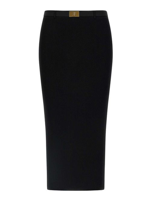 Ribbed Knit Skirt