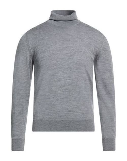 Man Turtleneck Grey Size 36 Wool