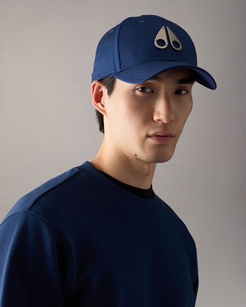 Moose Knuckles - Women's Logo Icon Baseball Cap - Color: Nightfa