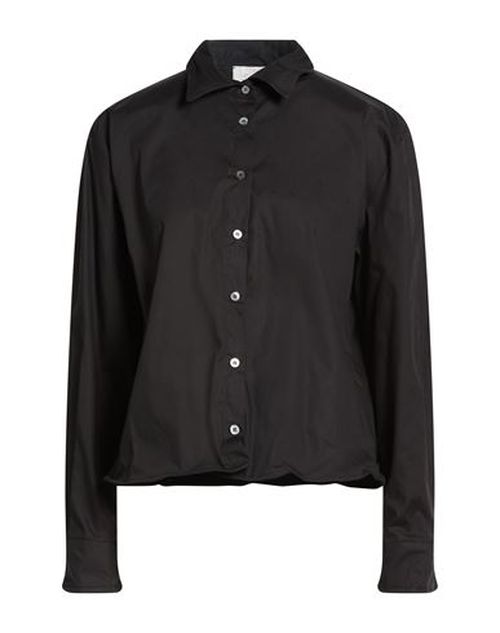 Woman Shirt Black Size S Cotton