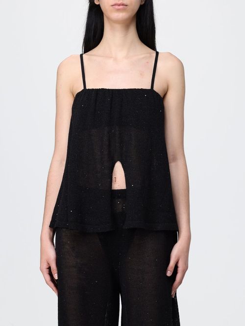 Top Woman color Black