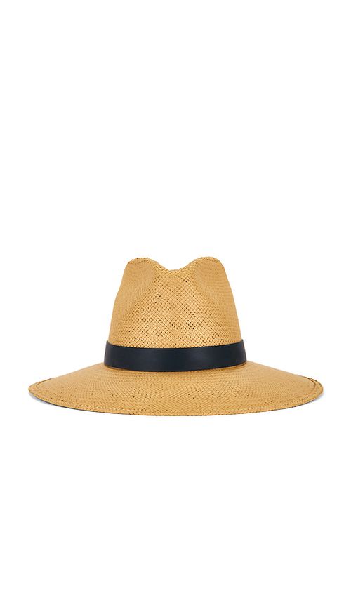 Janessa Leone Leah Fedora Hat in Neutral. - L also in