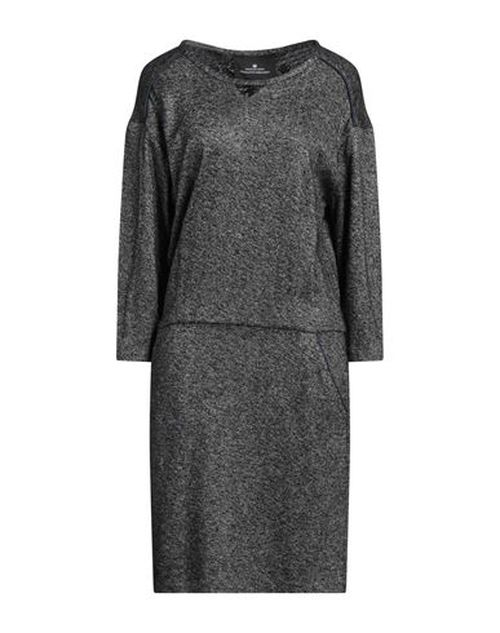 Woman Mini dress Black Size M Viscose, Wool, Polyester, Acrylic