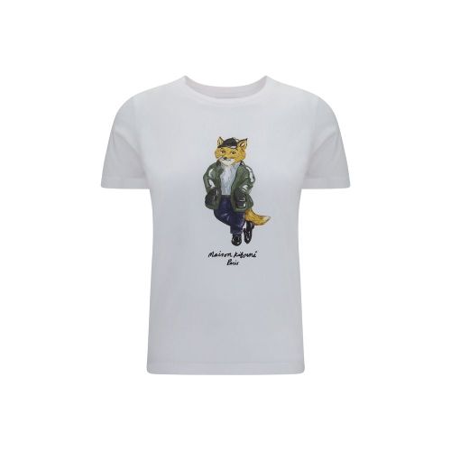 Chillax Fox T-Shirt — White