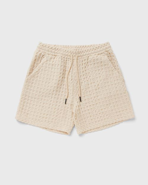 Ecru Porto Waffle Shorts beige male Casual Shorts now available at BSTN in size S