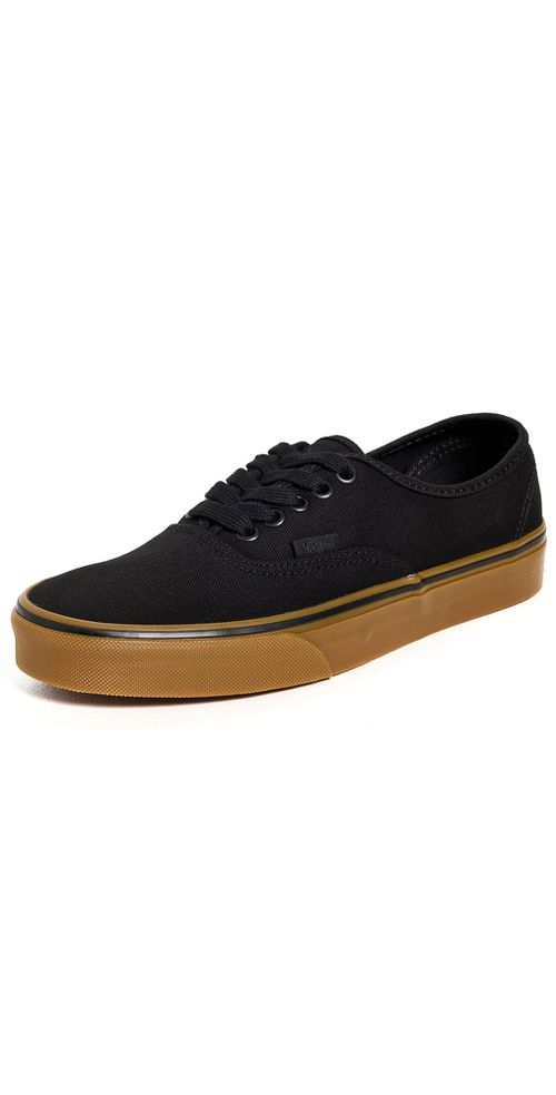 Authentic Unisex Sneakers Black/Black/Gum W