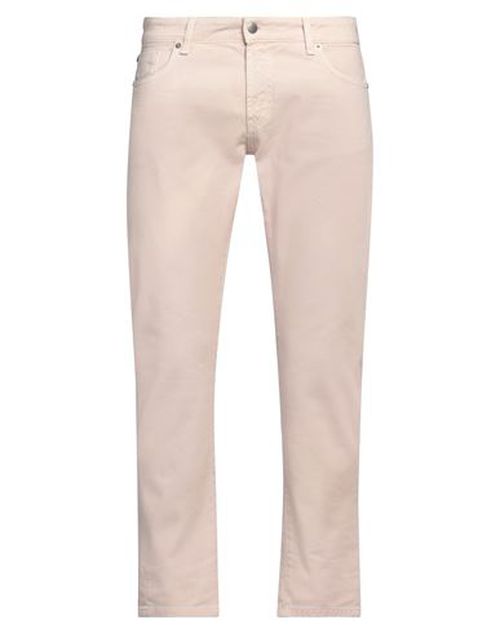 Man Pants Ivory Size 32 Cotton, Elastane