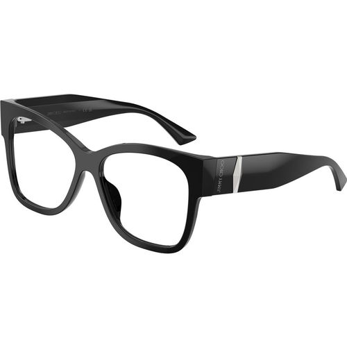 Jimmy Choo Mujer Jimmy Choo JC3062U 5000 Monturas ópticas Acetato Negro Transparente Cuadrada Norma