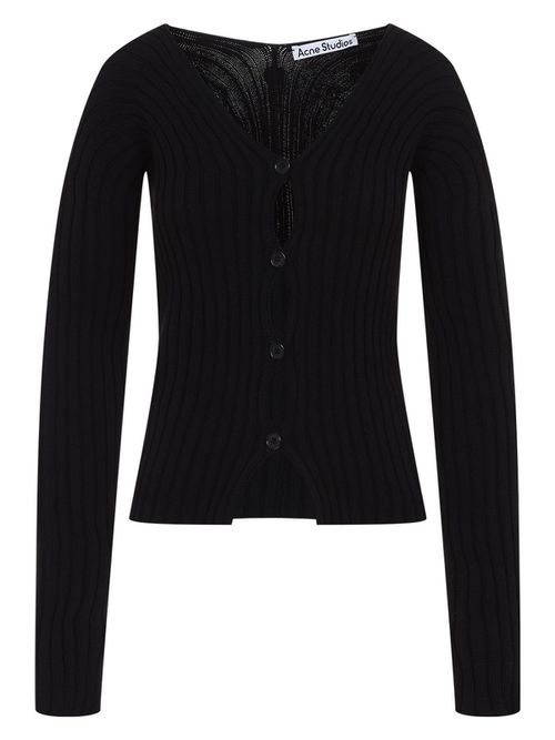 Acne Studios Women's Cardigan in Black | Size XS | A60556
