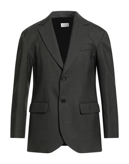 P. a.r. o.s. h. Man Blazer Military green Size S Virgin Wool, Elastane