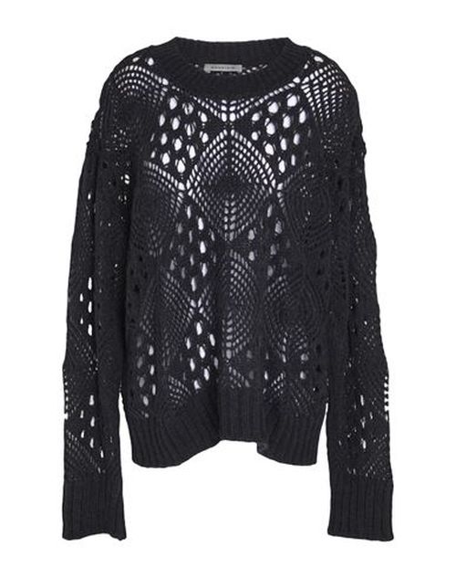 Woman Sweater Black Size M Baby alpaca wool, Polyamide, Virgin Wool