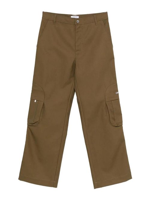 `Bookish` Cotton Round Pocket Cargo Pants