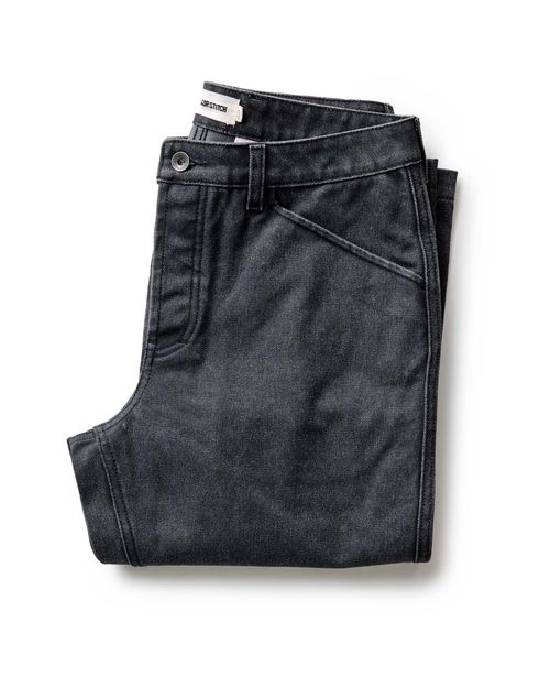 Men's Organic Cotton Camp Pant in Coal Chipped Canvas