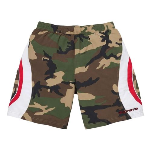 SS26 Paneled Water Short 'Woodland Camo'