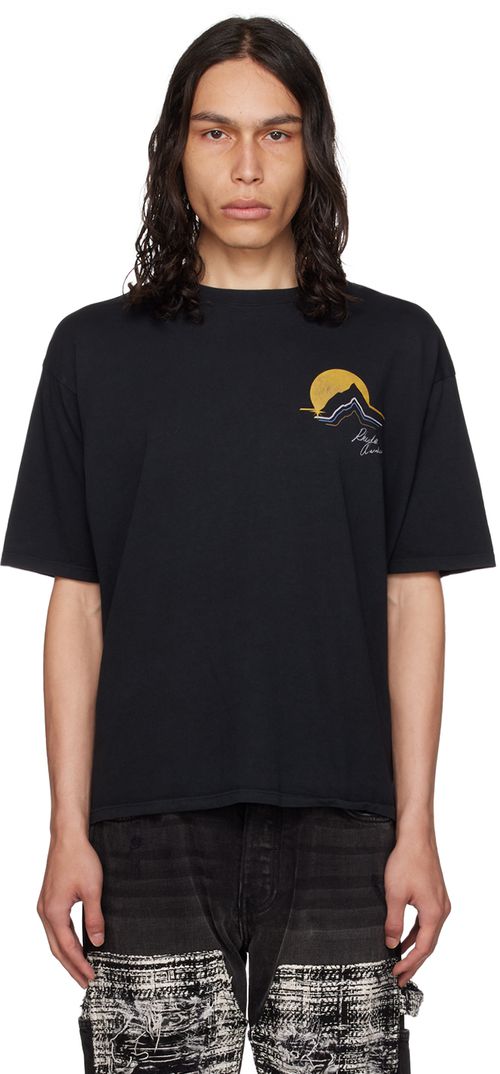 Rhude Black 'Awakening' T-Shirt