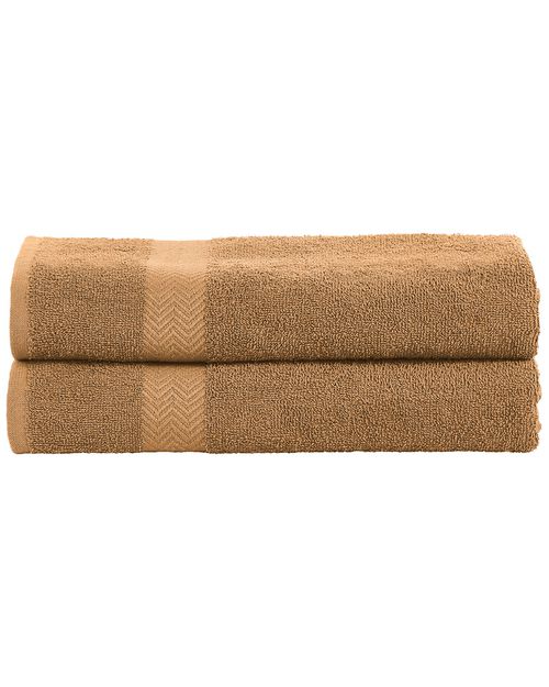 2pc Cotton Bath Sheet Set