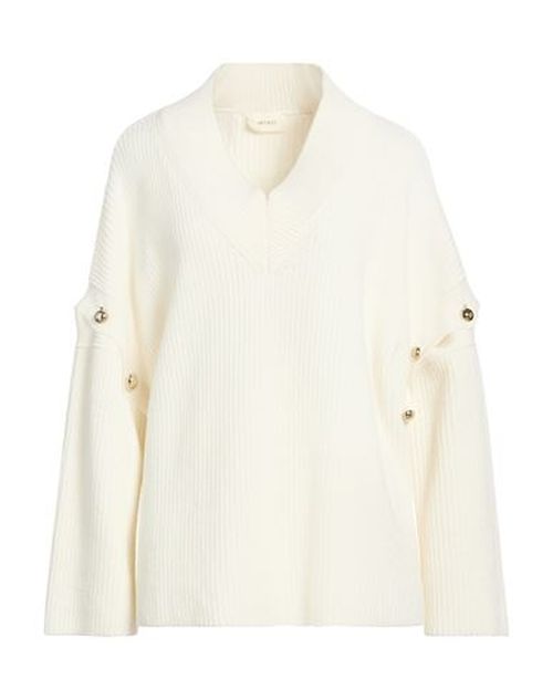 Woman Sweater Cream Size ONESIZE Viscose, Polyamide, Wool, Cashmere