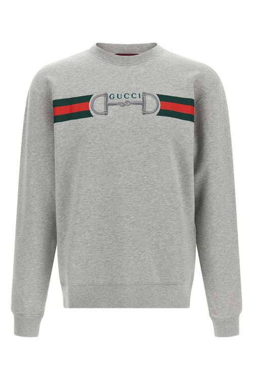 Web Ribbon And Horsebit Sweatshirt