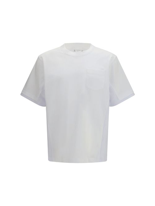 Cotton Crew Neck T-Shirt — White