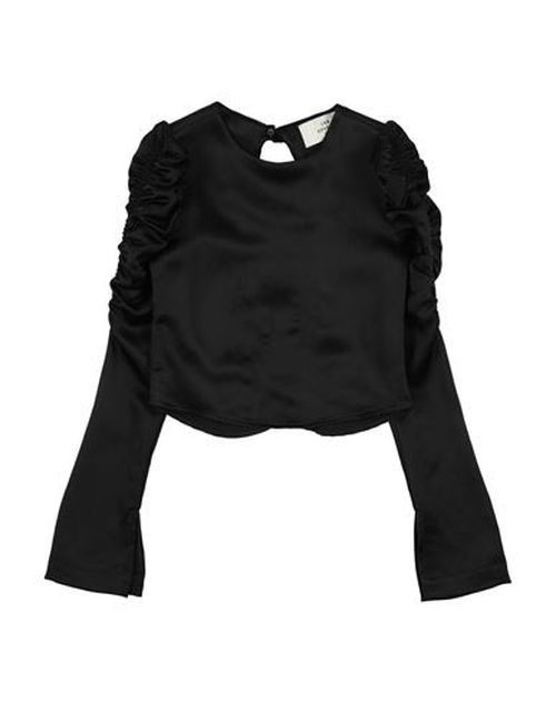 Les Coyotes De Paris Kid Girl Top Black Size 10 Viscose, Polyester