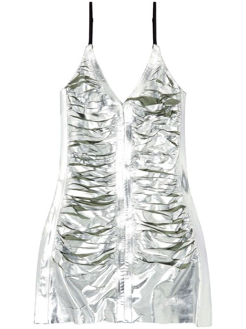 D-Iamante mini dress - Silver