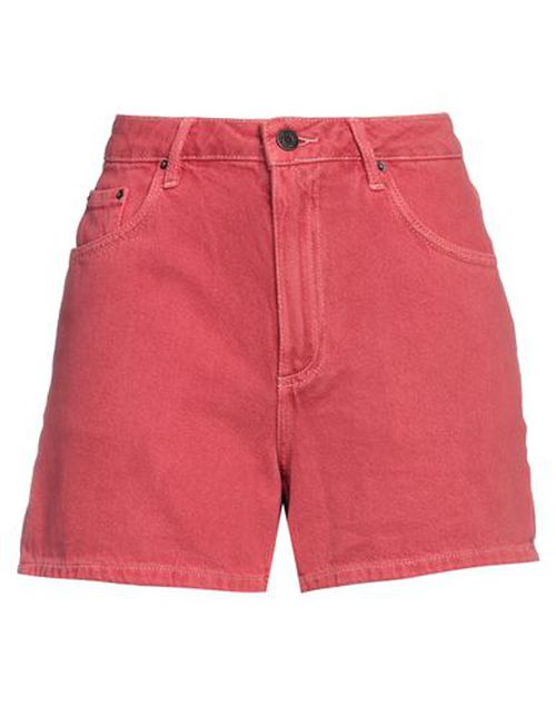 Woman Denim shorts Magenta