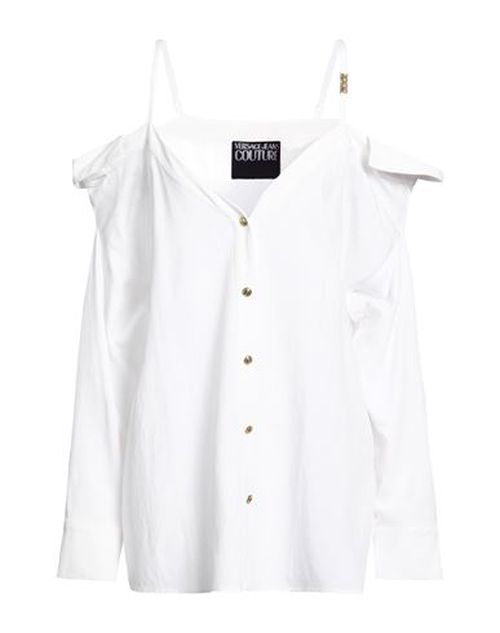 Woman Shirt White Size 10 Viscose, Linen