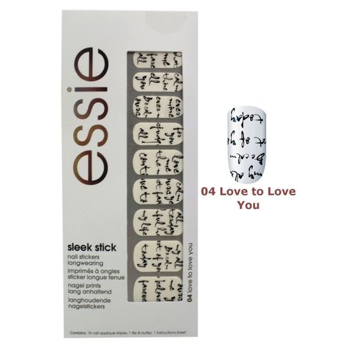 Essie Elegant Nail Sticker Sticks 04 Love To Love You