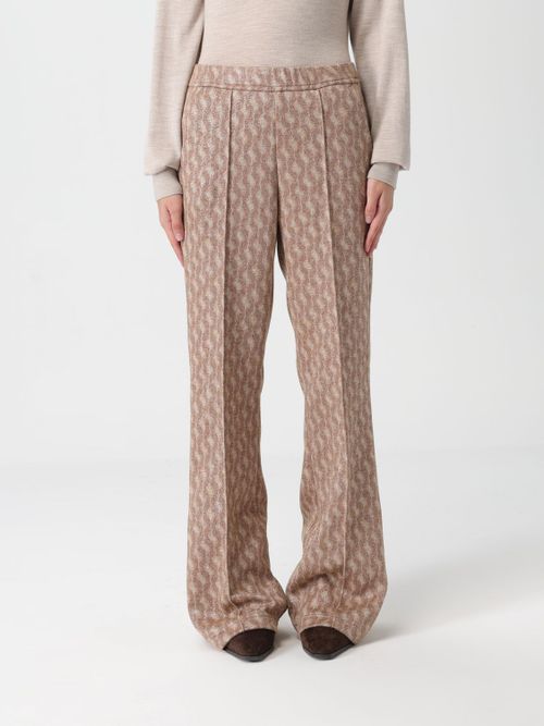 Pants Woman color Beige