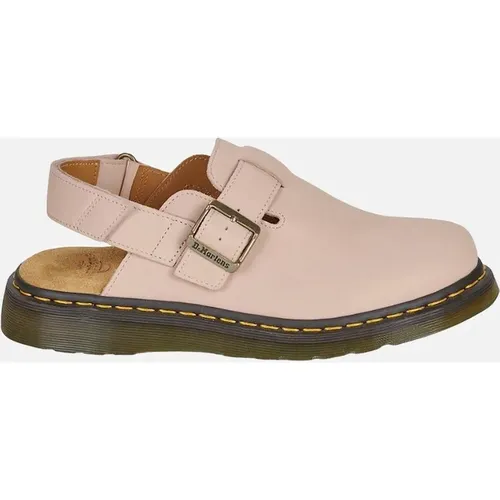 Dr Martens Women's Jorge II Mule Milled Nubuck - Powder Pink - Size: 4