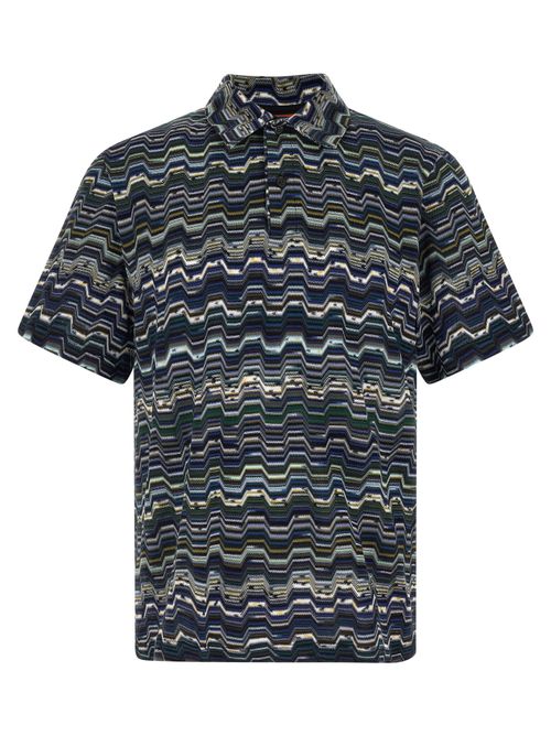 Zigzag Polo Shirt