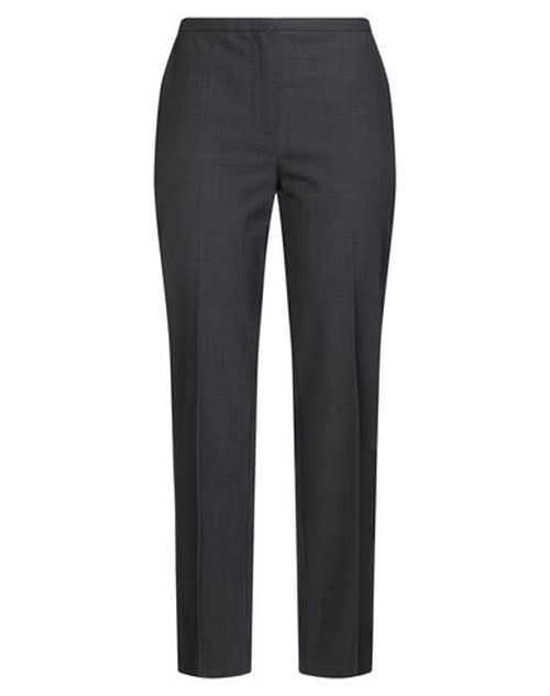 Woman Pants Charcoal Size 4 Polyester, Virgin Wool, Elastane