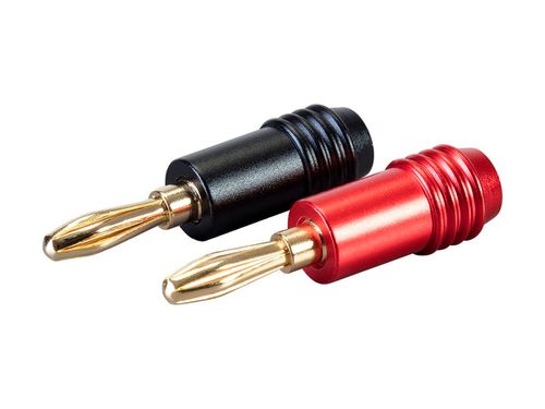 10 Pair Affinity Series 24k Gold Speaker Banana Plug