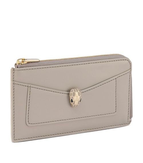 Serpenti Forever Zipped Card Holder